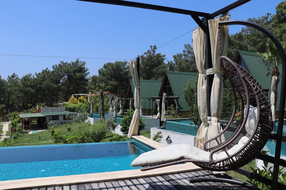 Patara - A-Frame Villa - with private pool