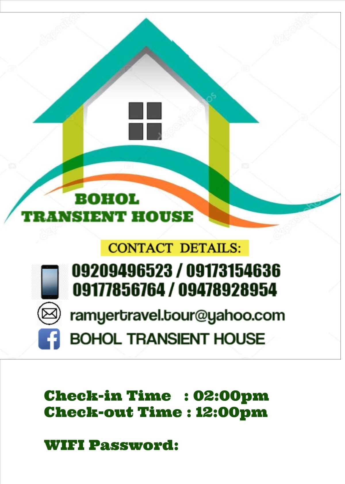 Bohol House For Rent