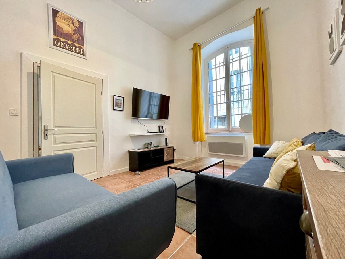 卡尔卡松（ Carcassonne ）的舒适公寓