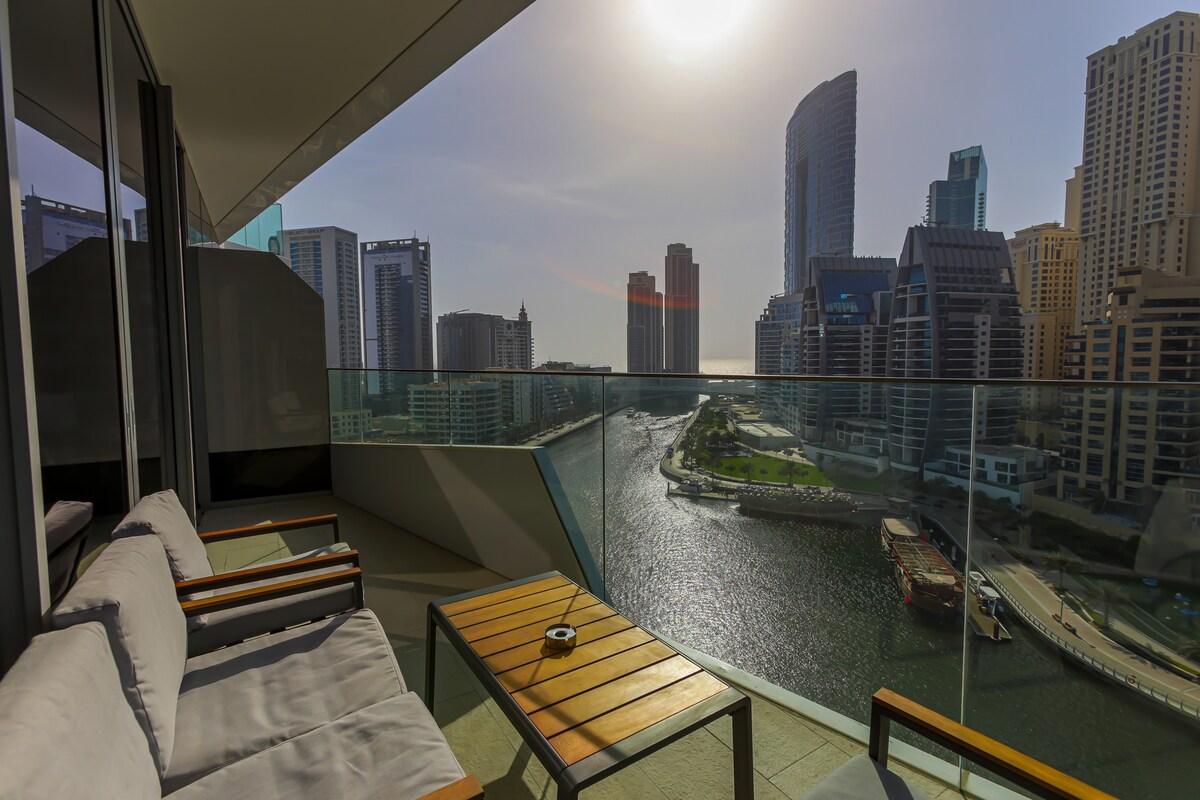 Gorgeous Marina View - 1Bedroom - Dubai Luxury