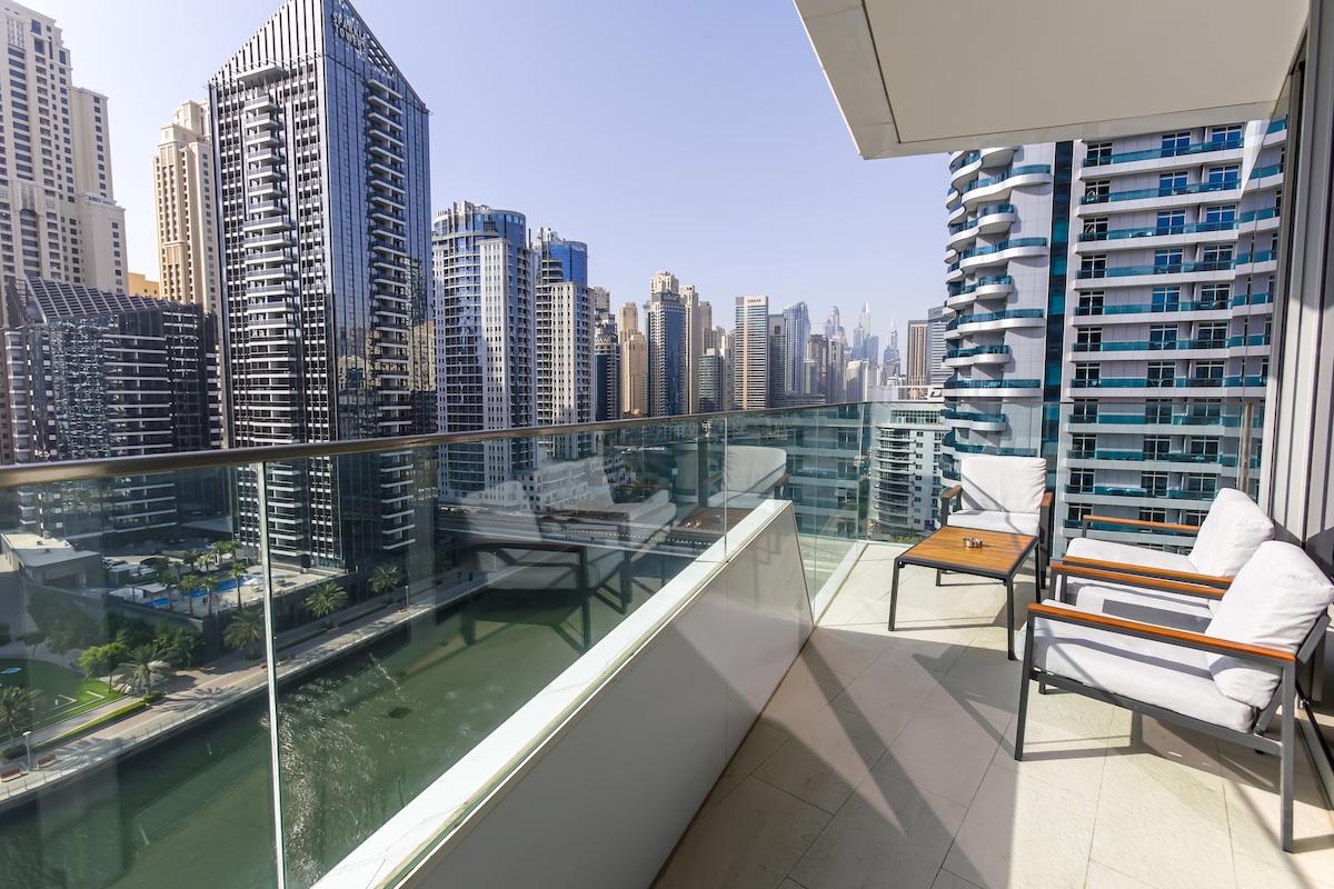 Gorgeous Marina View - 1Bedroom - Dubai Luxury