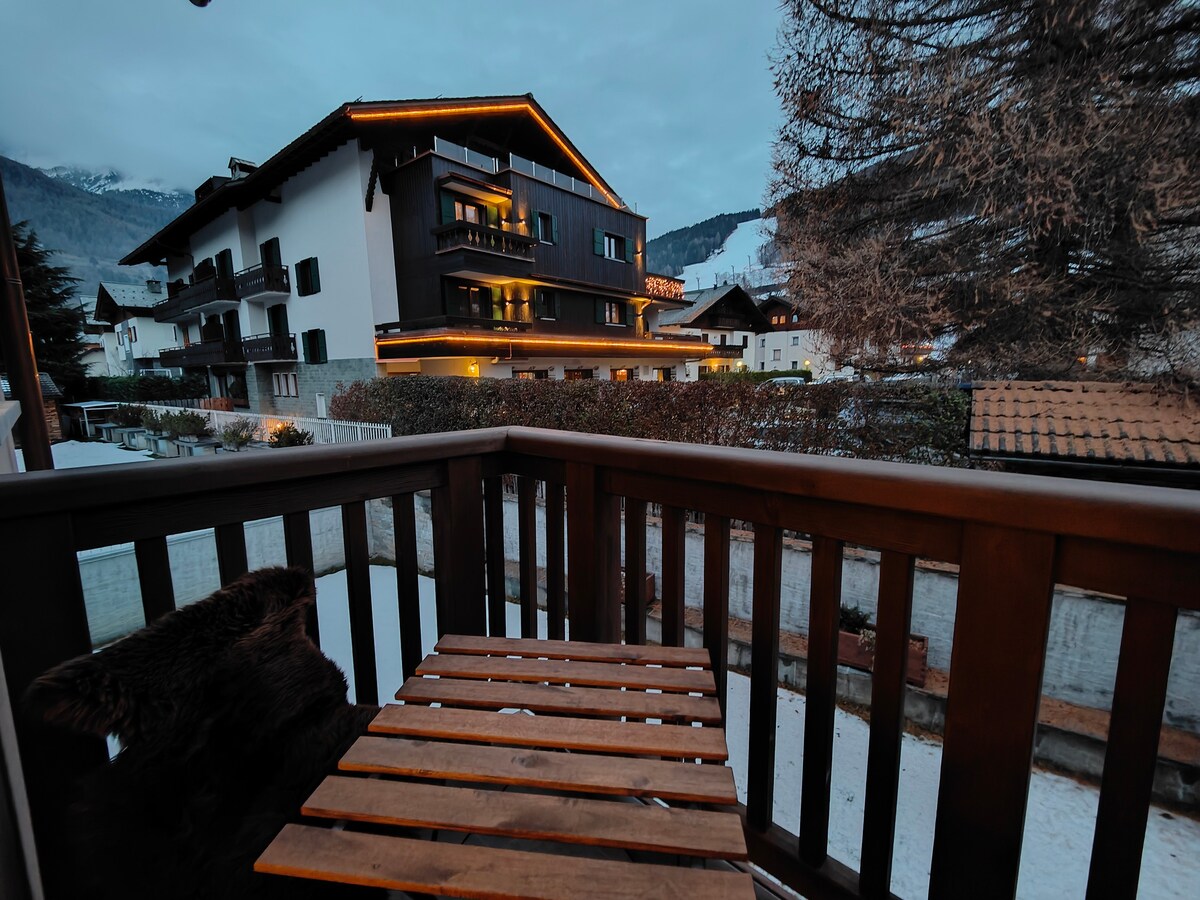 Inferno: new apartment facing Bormio ski-slopes