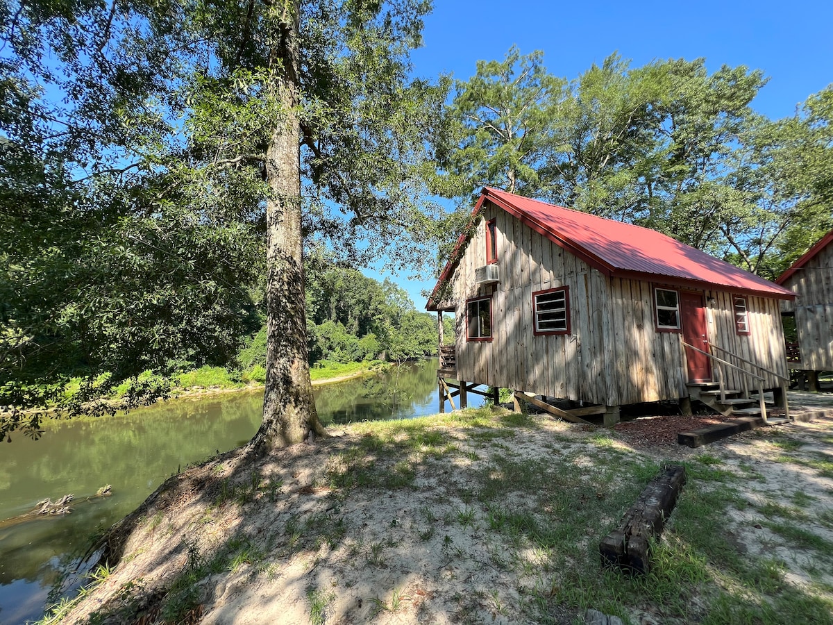 Rustic Riverfront Rental Retreat - Cozy Cabin #1