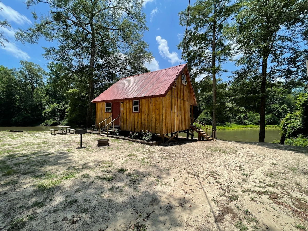 Rustic Riverfront Rental Retreat - Cozy Cabin #1