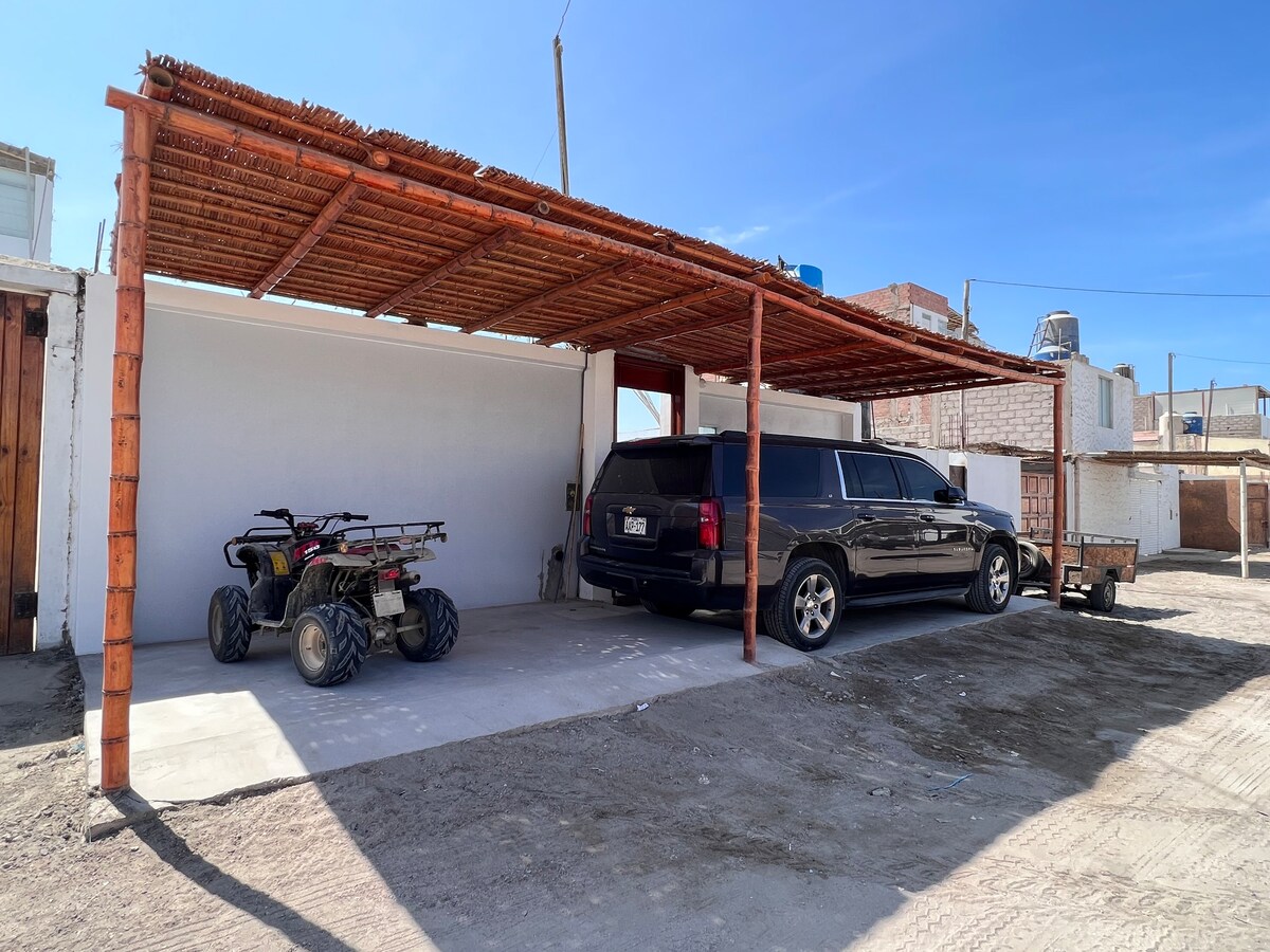 Oasis Playero Casita con Piscina a Pasos del Mar