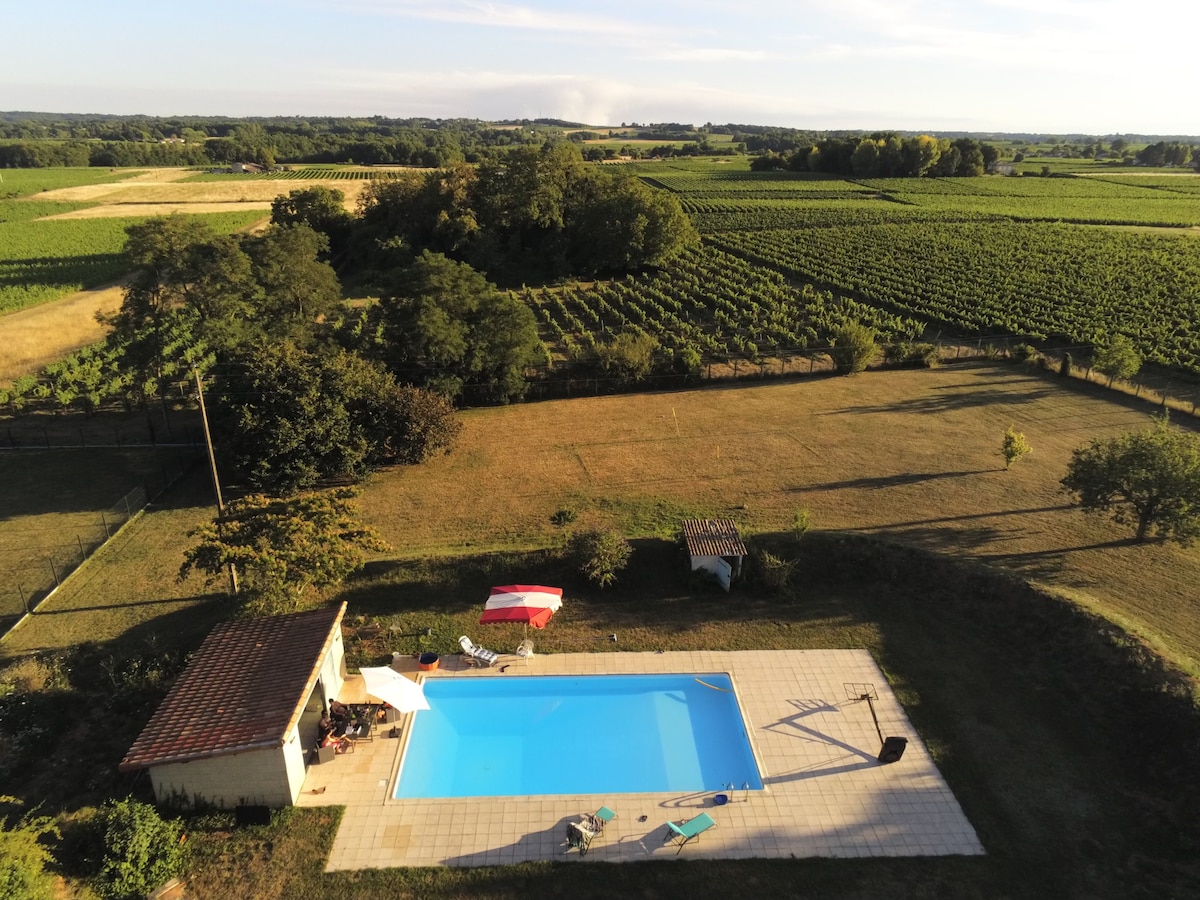 Charmante maison avec piscine