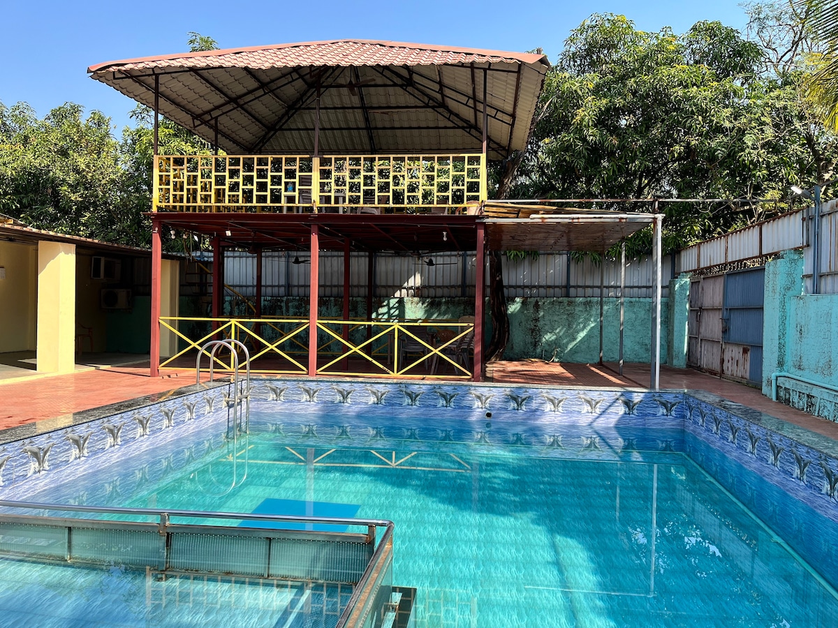 Royal Villa -Pool,Parking,Machan,Kitchen,View