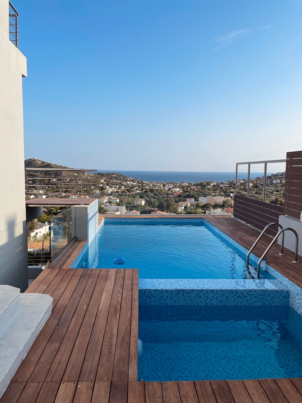 Villa Azzura with sea view&Pool at Athens Riviera