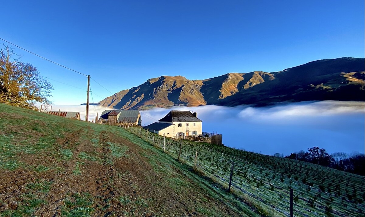 Maison dans les montagnes Basques