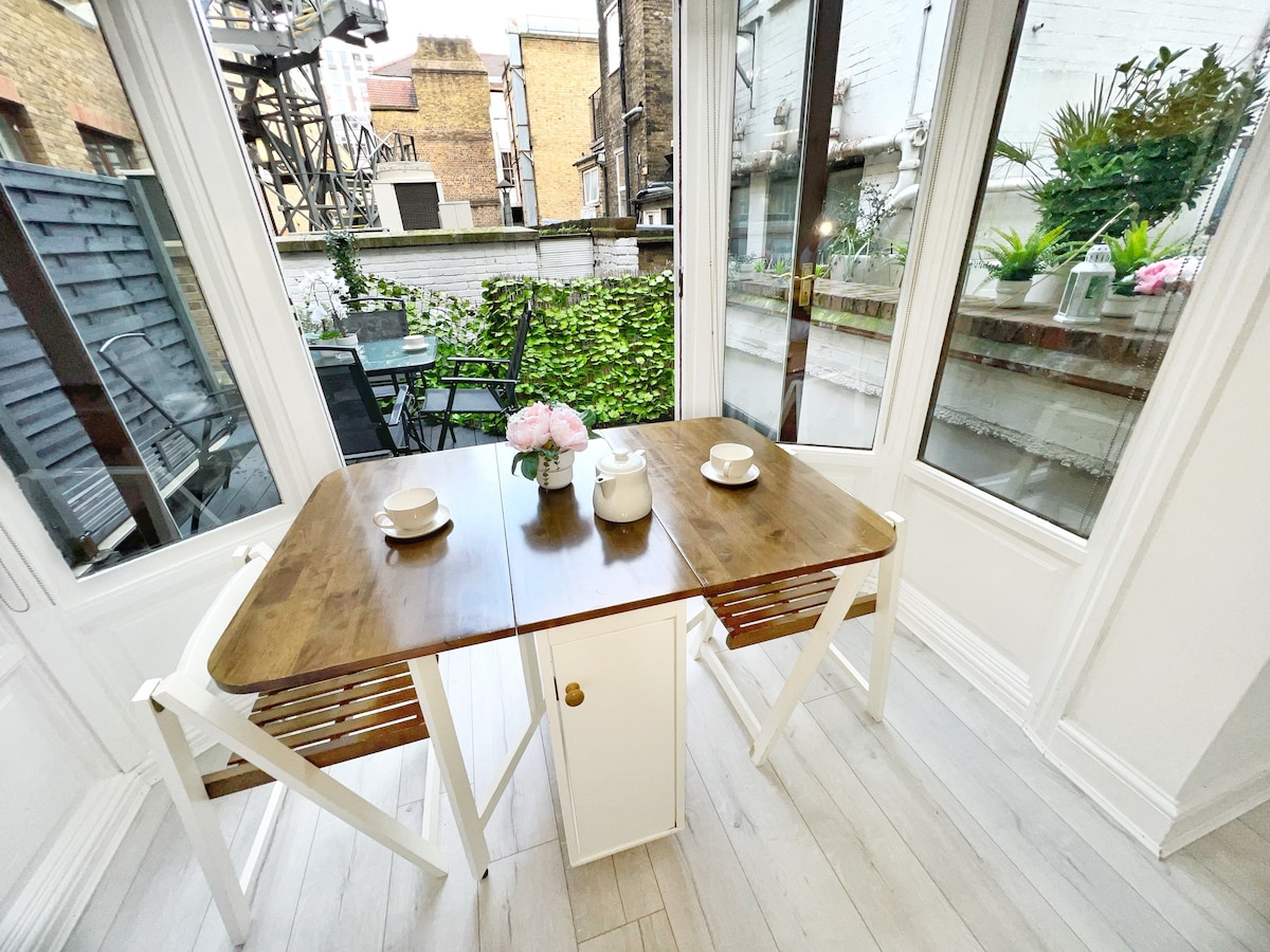 Terrace Relaxing Flat, Covent Garden, 2 Bedrooms