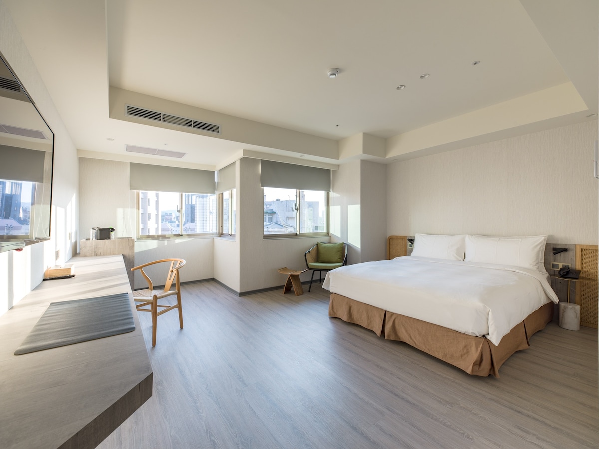 內湖區的優質旅館-精緻大床房