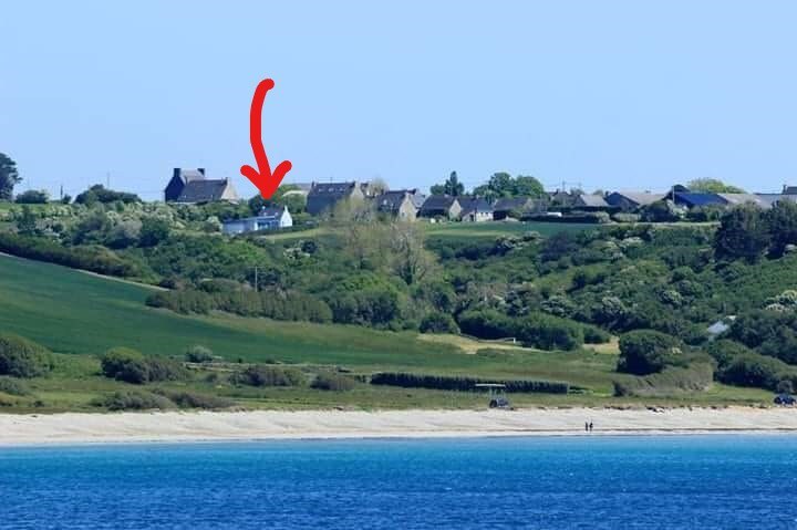 Maison avec vue mer panoramique au calme