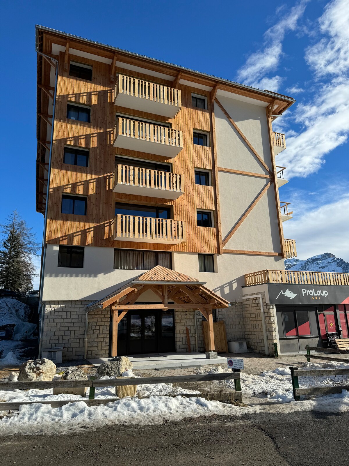 Appartement sur piste à Praloup