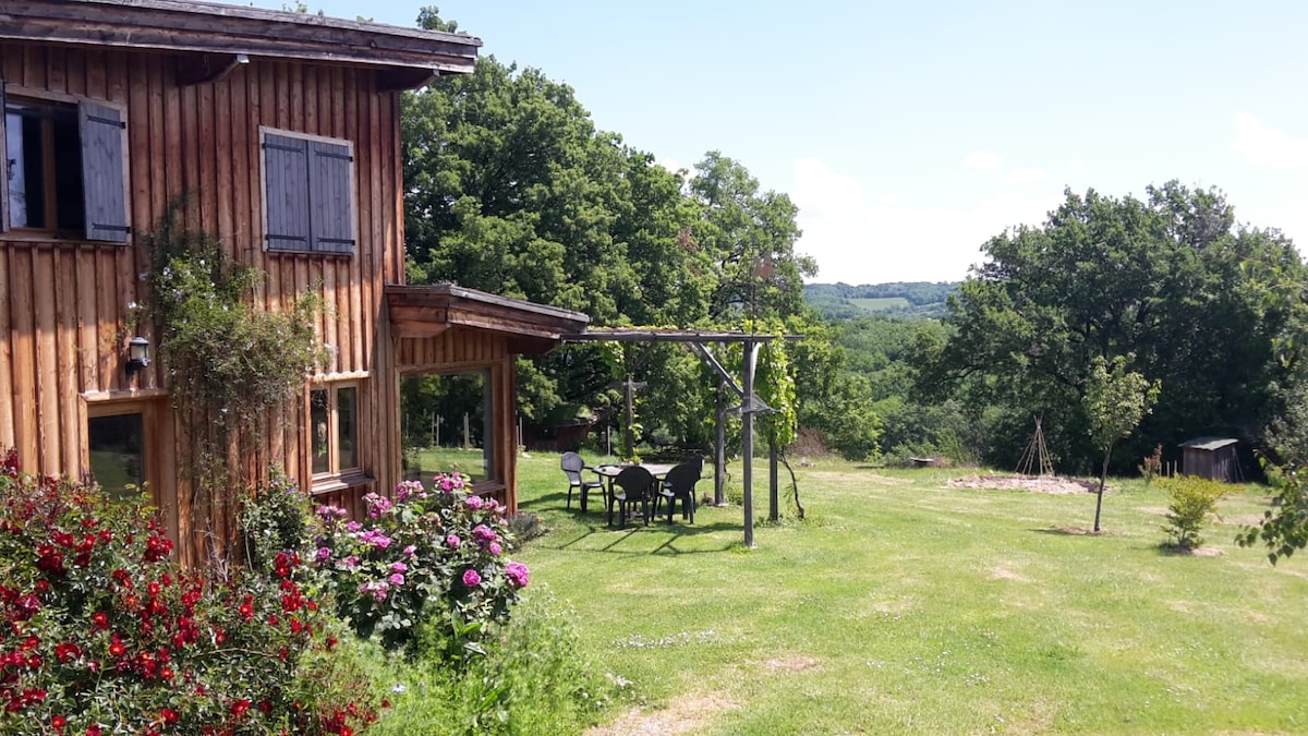 Maison écologique près des Pyrénées