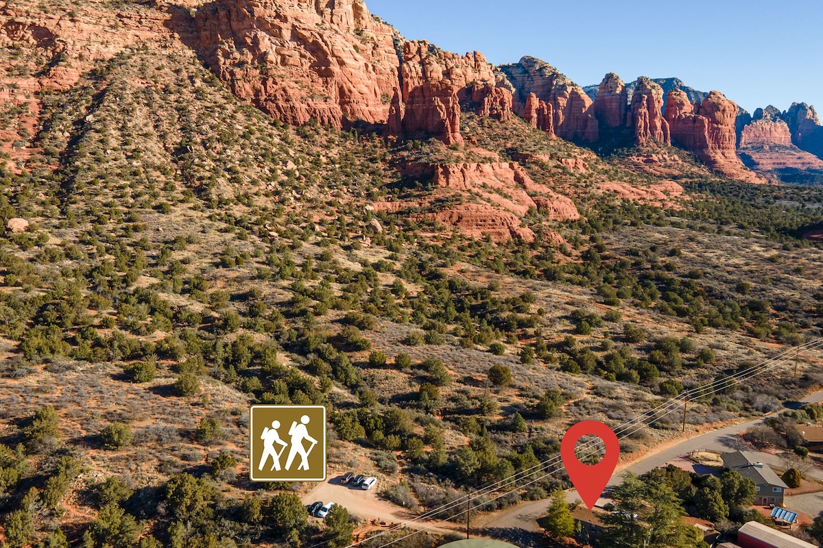 Sedona's Oceanfront Property • Spa, Views, Trails!