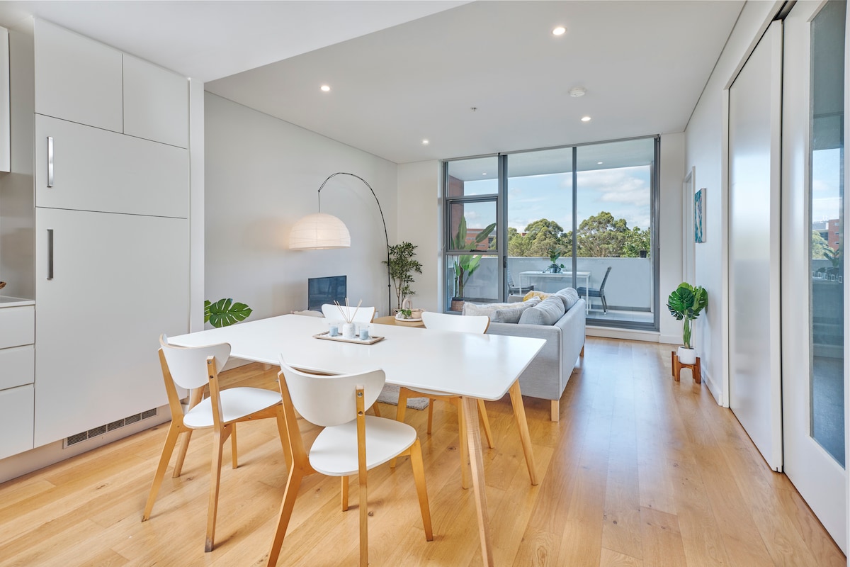 可爱舒适的2床公寓，位于麦考利公园（ Macquarie Park ） ，配备免费价格