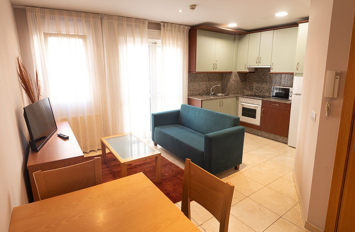 apartamento22 en camino primitivo 1D 1/4 adultos