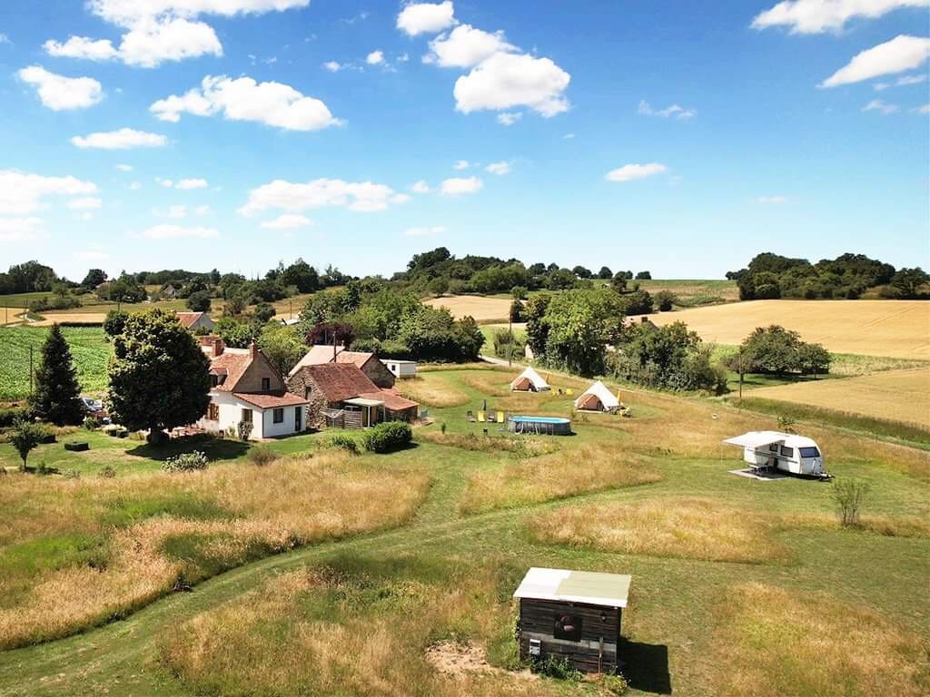 Bell Tent op prachtplek (Ø5m)