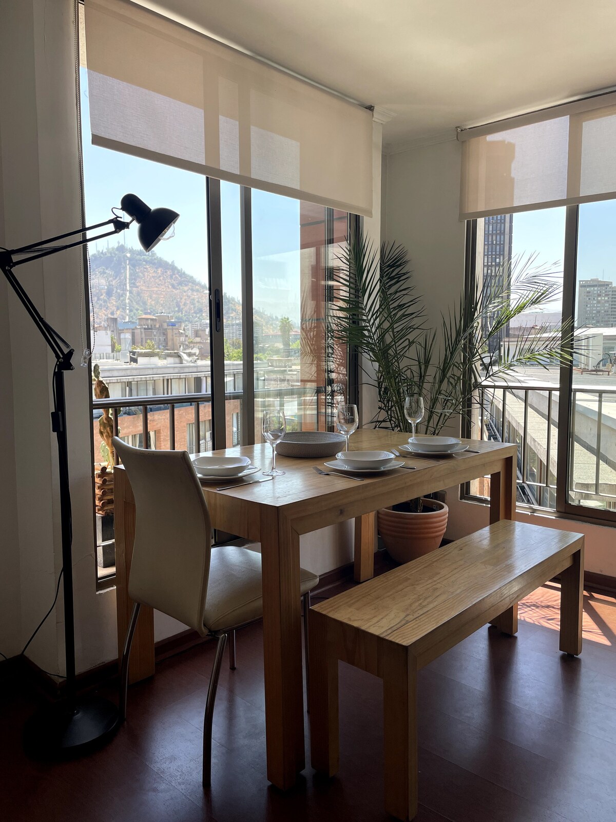 Lindas vistas en Lastarria con cama King