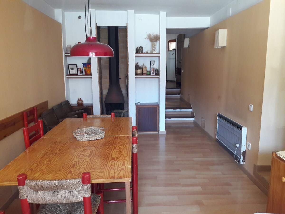 Large flat in Pre-Pyrenees