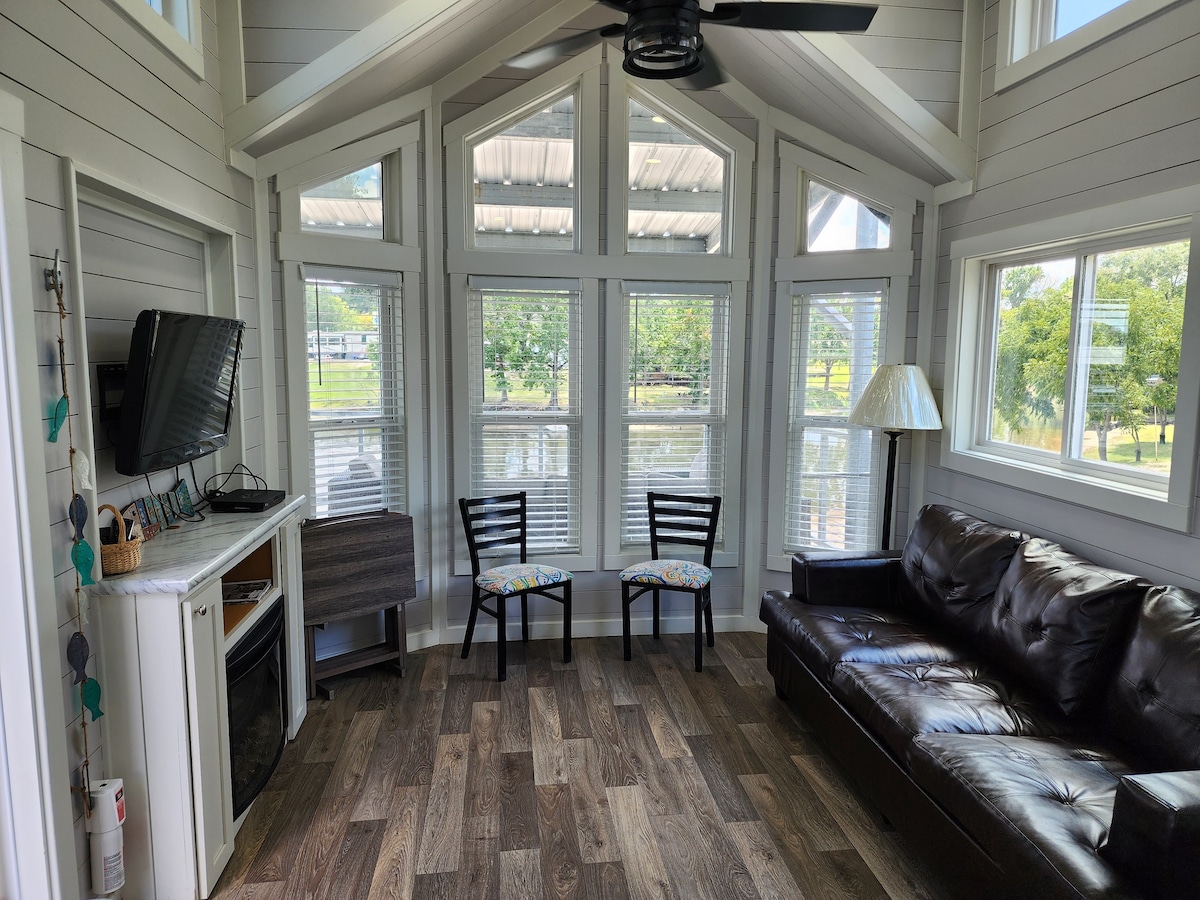 Lakeside Tiny Home Double Loft