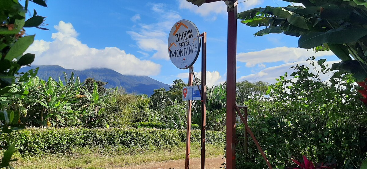 Cabaña rústica Cacao, Jardín entre Montañas