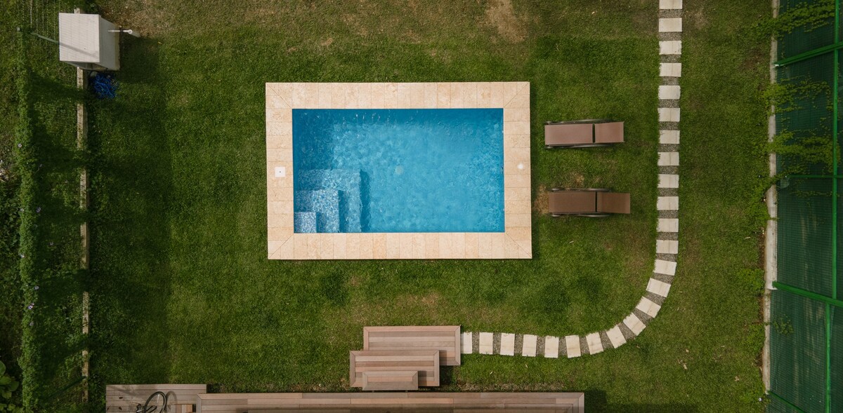 Ba Ko |泳池+花园豪华小木屋