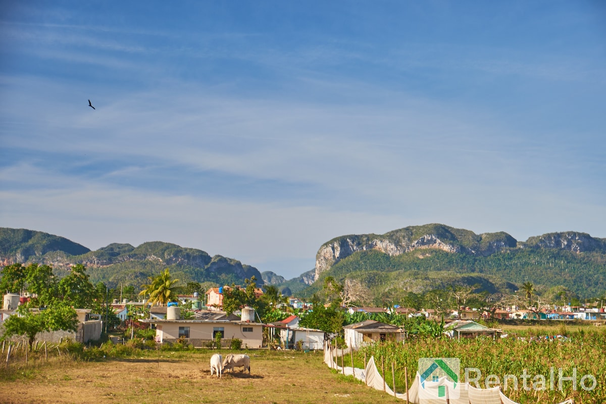 Retirement home w/views of the mogotes of Viñales1