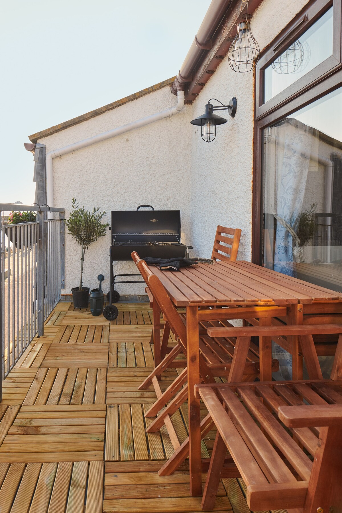 Burghead harbour cottage with stunning sea views