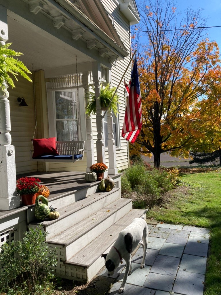 1890 farmhouse & orchard