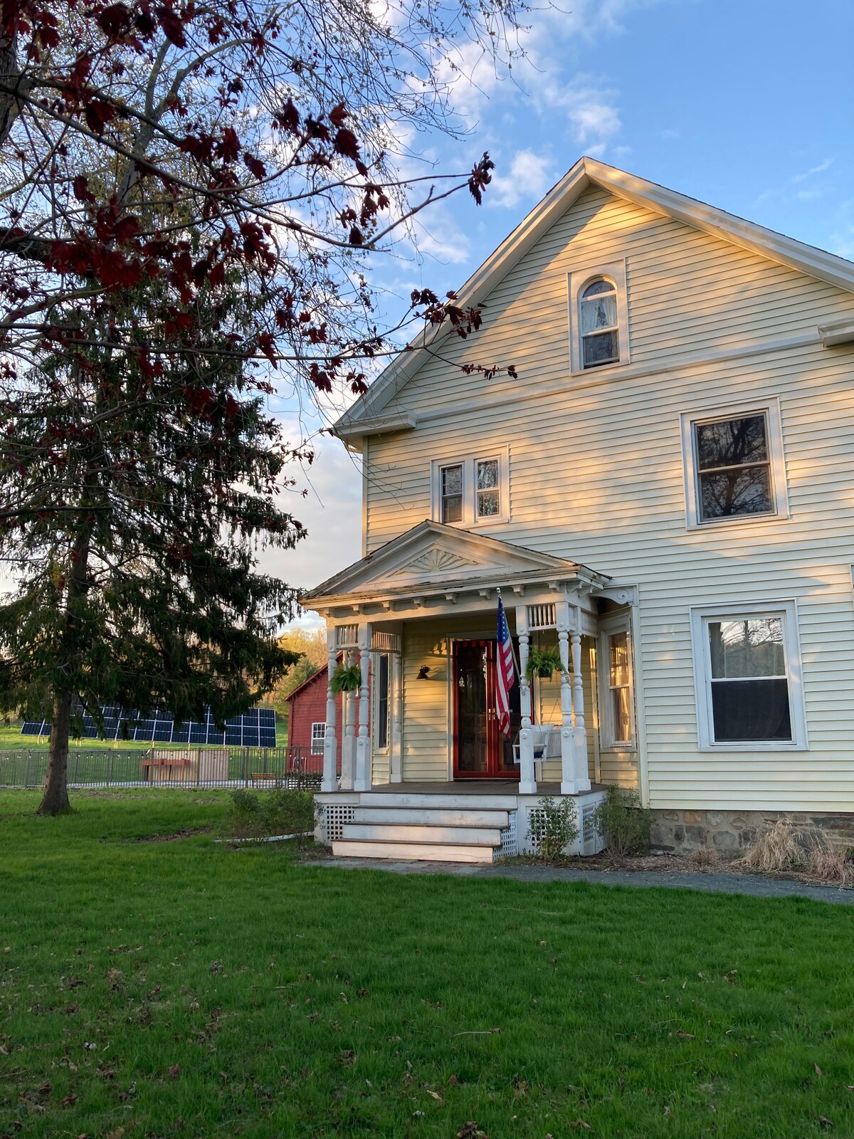 1890 farmhouse & orchard