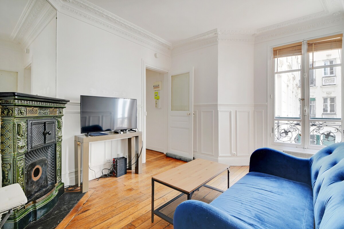 2间带家具的客房，巴黎17区