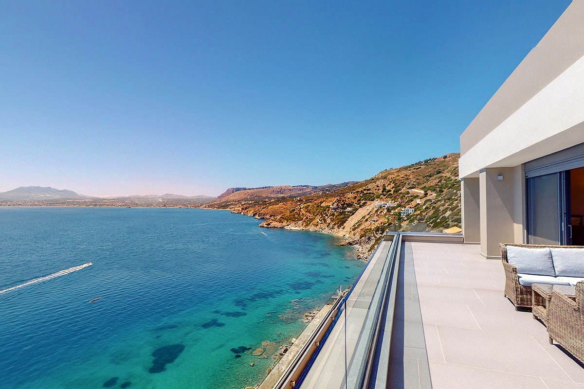 Sparkling ocean views with heated pool