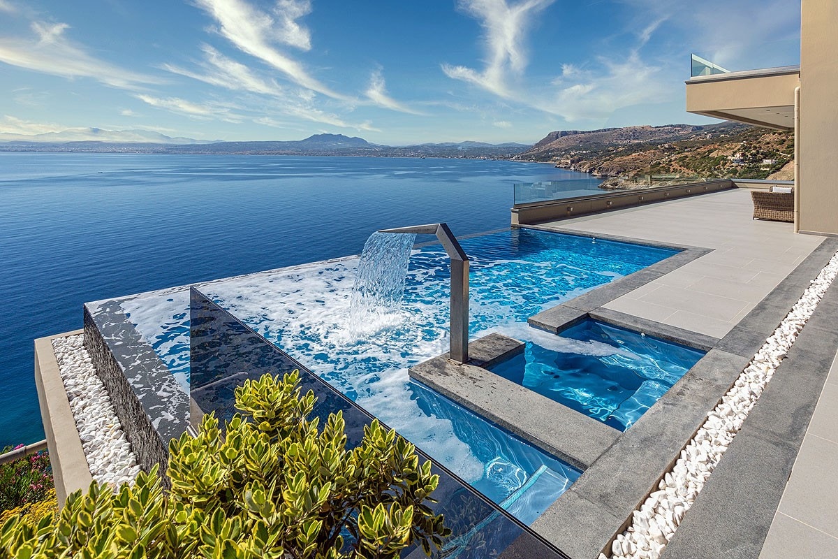 Sparkling ocean views with heated pool