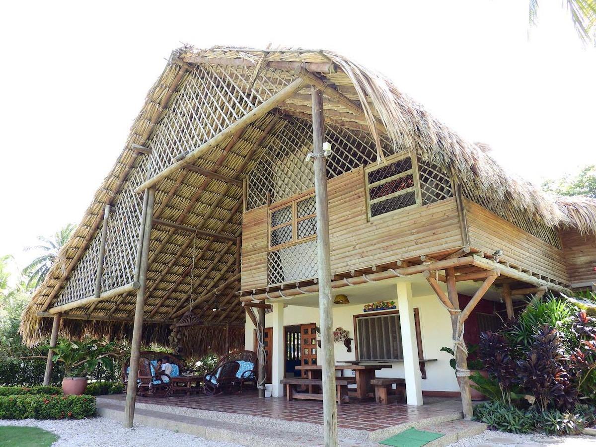 Casa de playa frente al mar