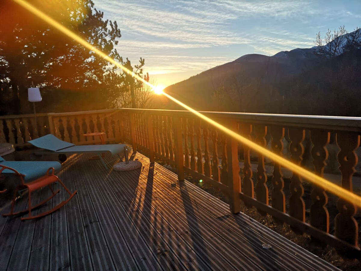 Chalet en bois Pyrénées