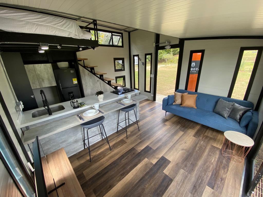 Unique & Modern Tiny Home In The Mountains