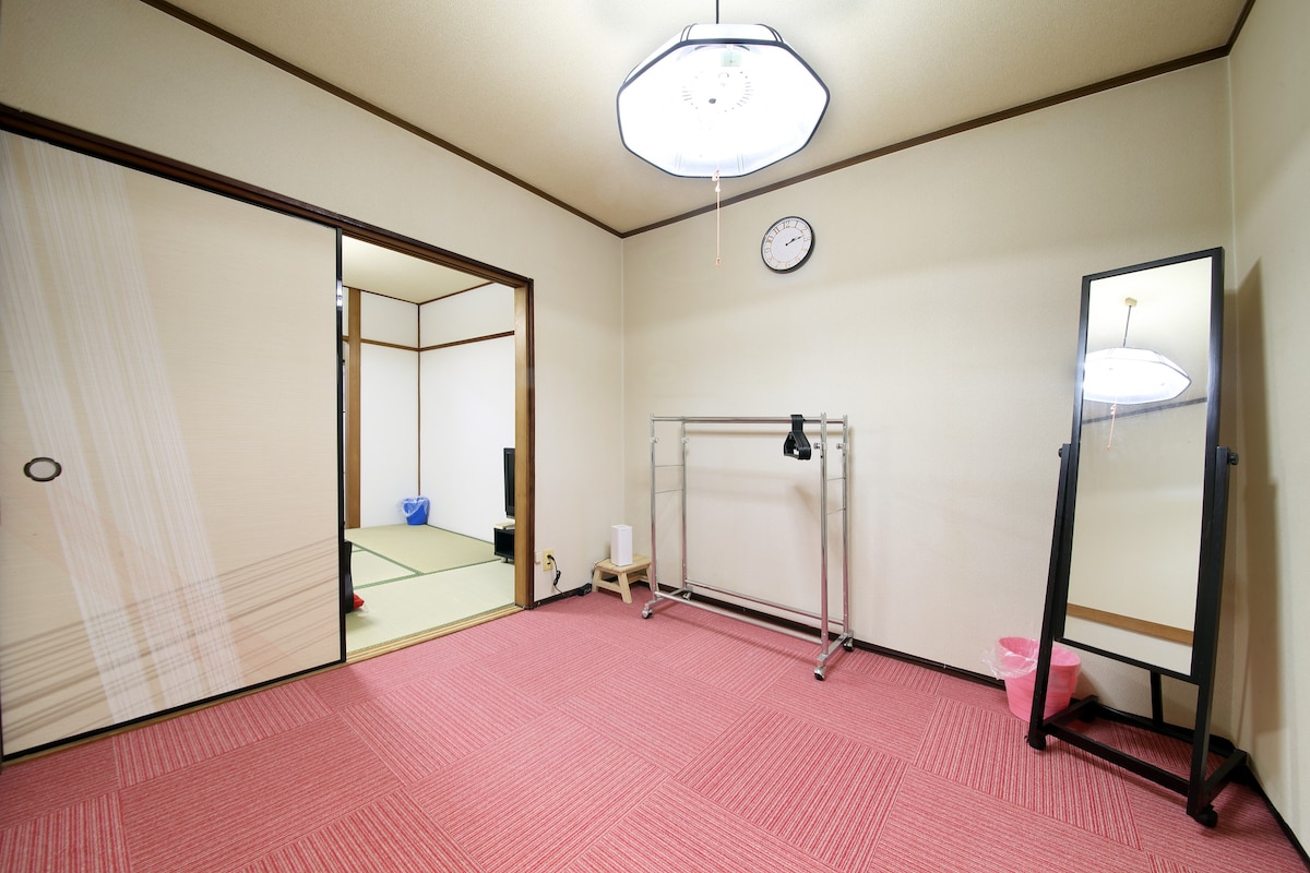 松原市最多4人2间卧室4张单人床Kominka风格