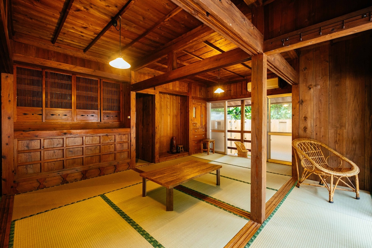 传统老宅出租别墅，有琉球建筑可供出租