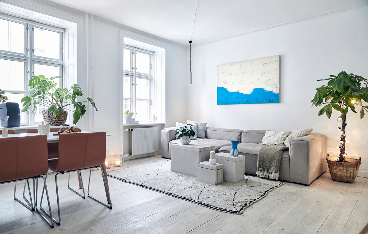 Central and stylish apartment in the heart of CPH