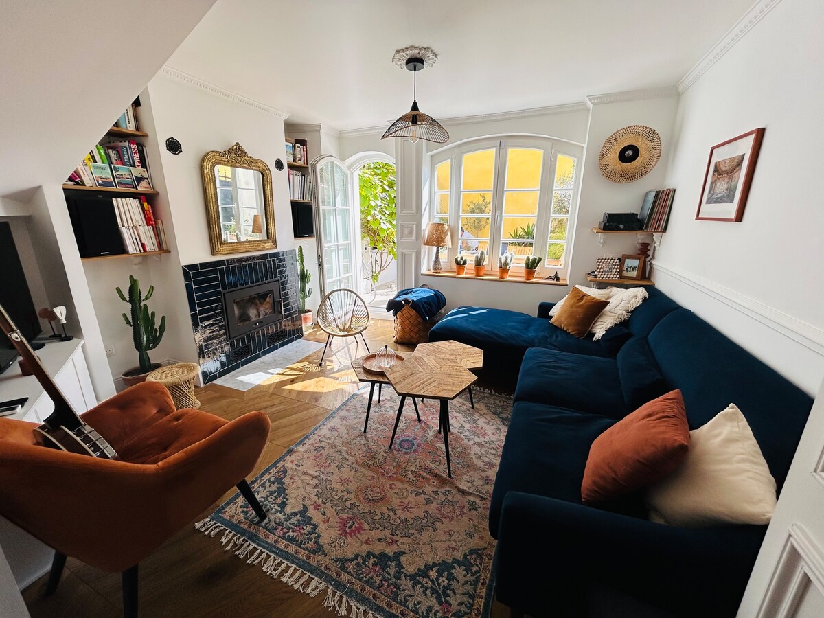 Maison avec petite piscine près de Paris