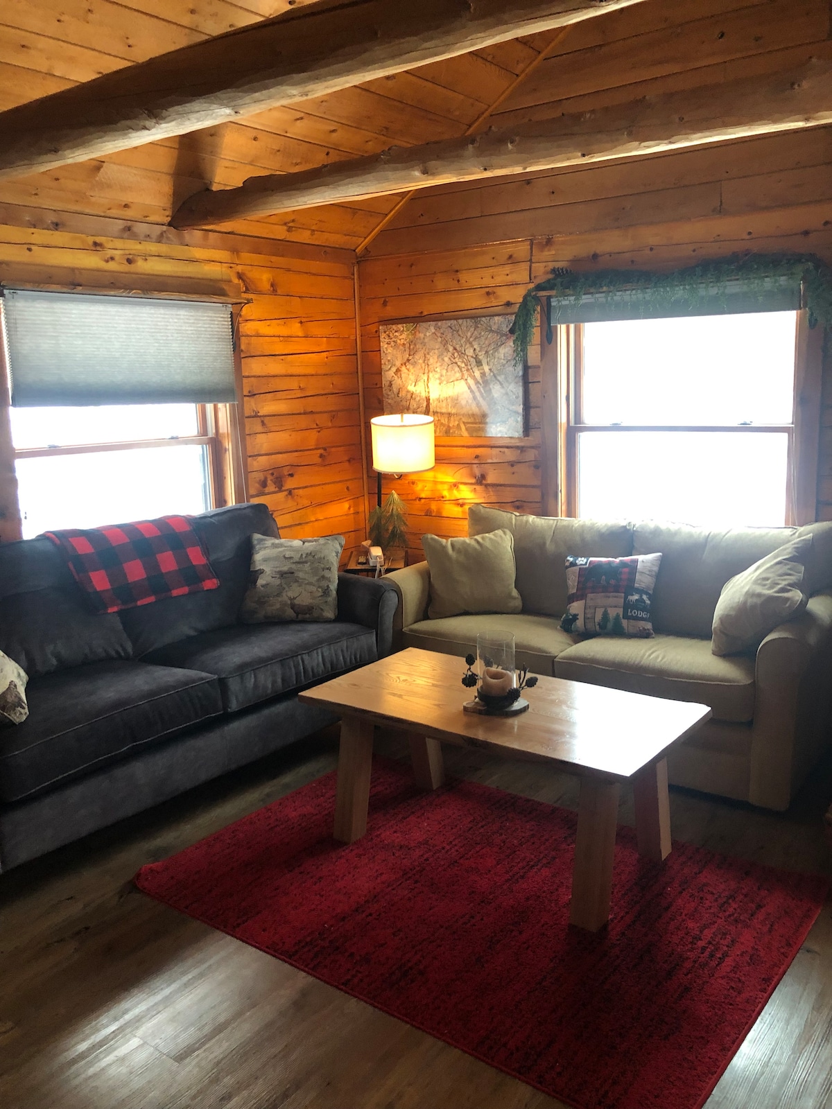 Log Cabin on the Ravine River