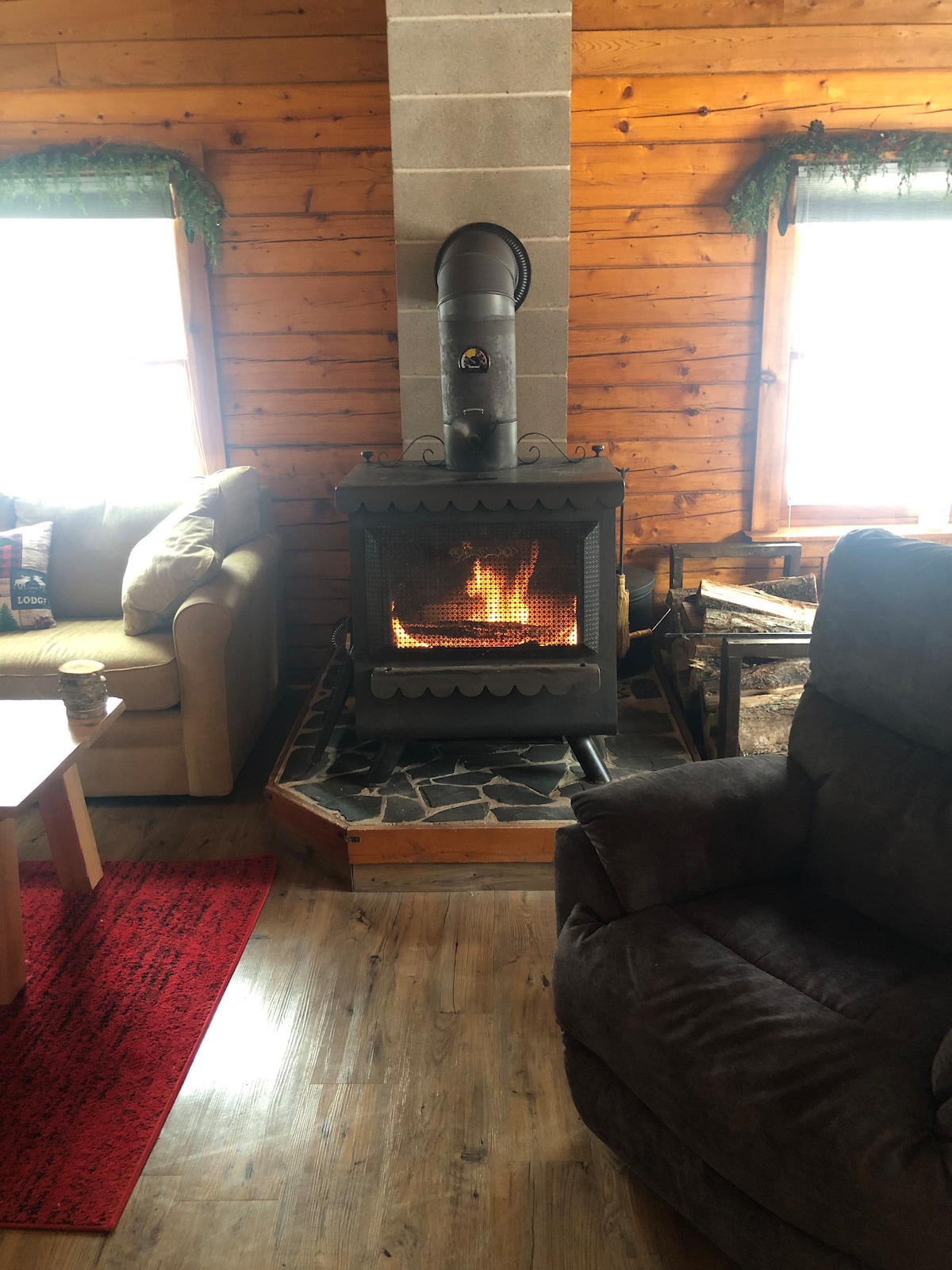 Log Cabin on the Ravine River