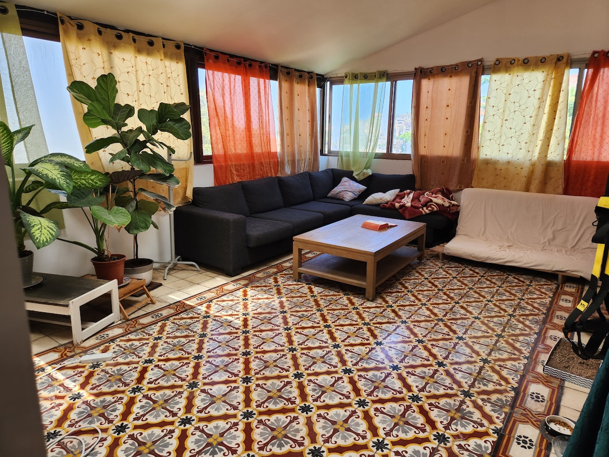 Private Room - Huge stylish apt in Jaffa