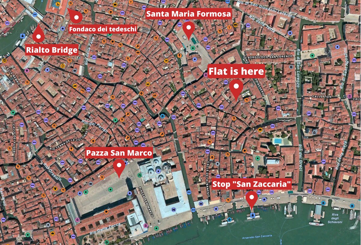 [威尼斯中心]距离圣马可5分钟路程
