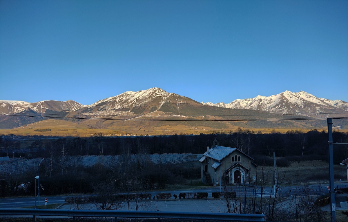 La maison de montagne dépareillée