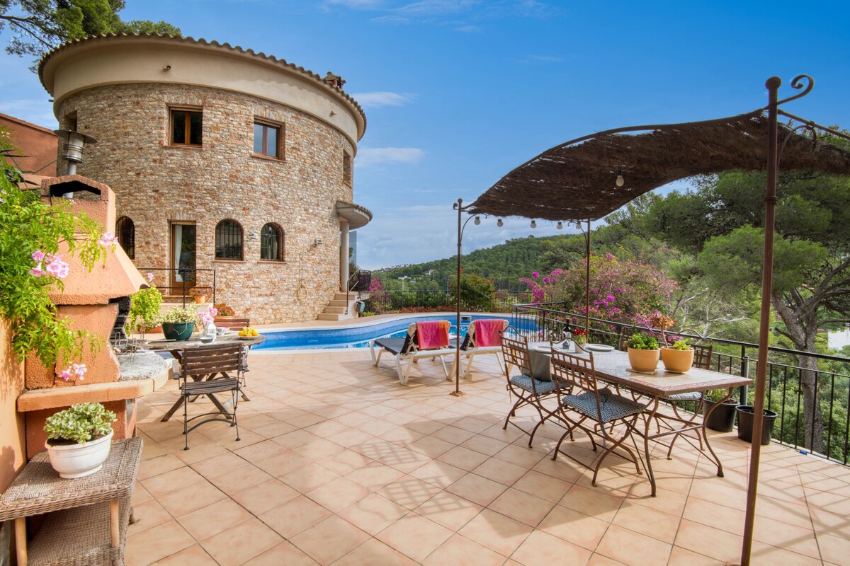 Mm152: Casa con piscina privada en Sa Riera, Begur