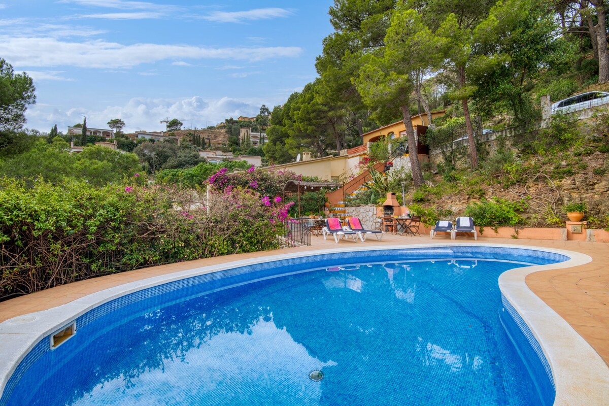 Mm152: Casa con piscina privada en Sa Riera, Begur