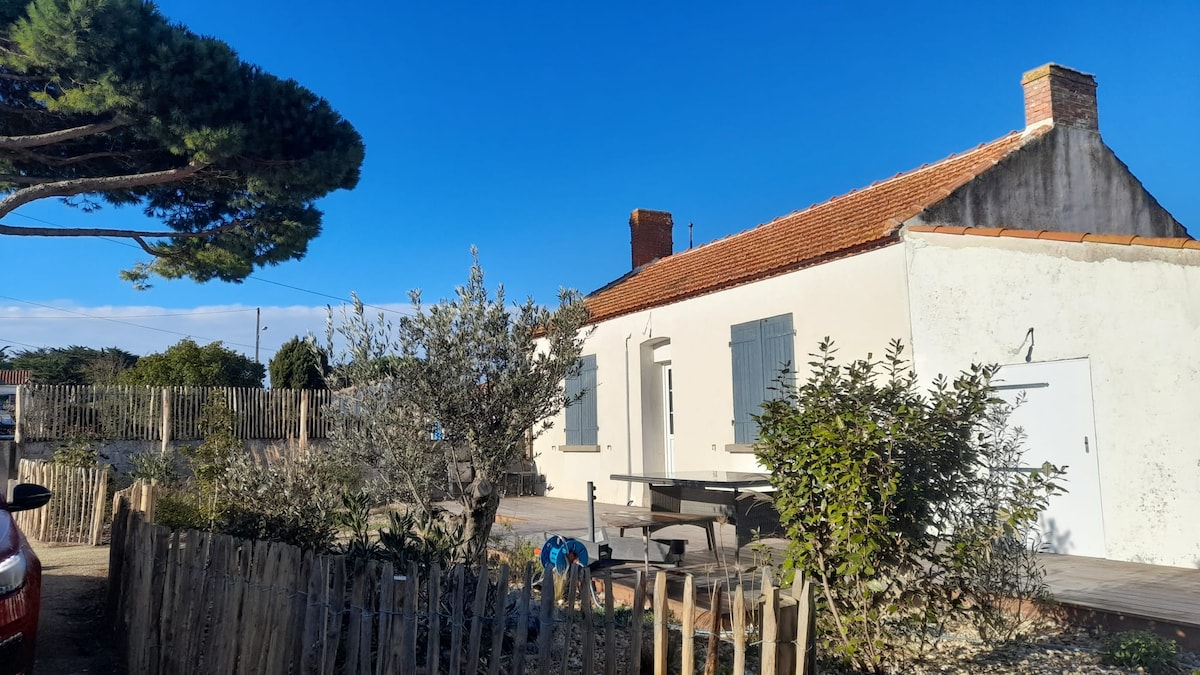 Grande maison familiale proche mer Noirmoutier