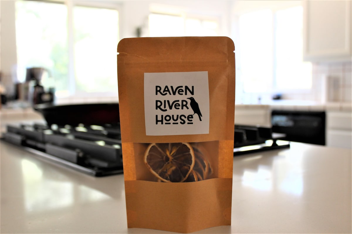 Raven River House - River Front